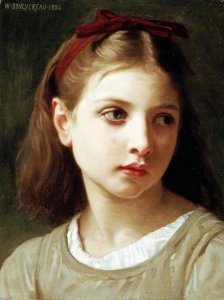 William-Adolphe Bouguereau - Une Petite Fille