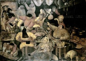 Pieter Bruegel the Elder - The Rich Kitchen