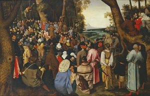 Pieter Bruegel the Elder - Saint John The Baptist Preaching