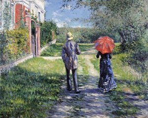 Gustave Caillebotte - The Path Uphill