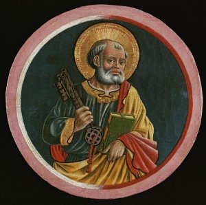 Bartolomeo Caporali - Saint Peter