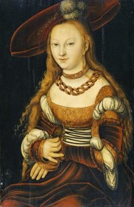 Lucas Cranach - Portrait of a Young Lady