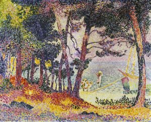 Henri Edmond Cross - The Pine Wood (Provence)