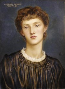 Evelyn De Morgan - Portrait of Margaret Rawlins