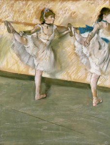 Edgar Degas - Dancers at The Bar