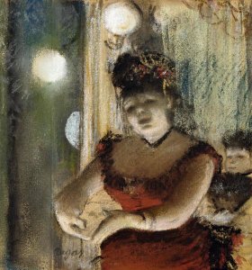 Edgar Degas - Singer In a Cafe