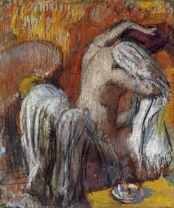 Edgar Degas - Woman Drying Herself