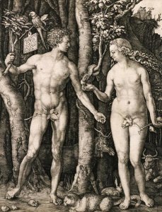 Albrecht Durer - Adam and Eve