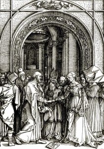 Albrecht Durer - The Betrothal of The Virgin