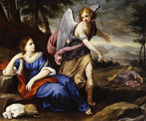 Florentine School - The Angel Appearing To Hagar