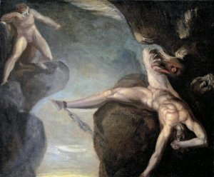 Johann Heinrich Fuseli - Prometheus Wird Von Hercules Gerettet