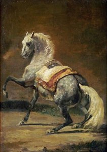 Theodore Gericault - Dappled Grey Horse