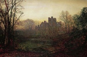 John Atkinson Grimshaw - An October Afterglow