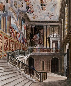D. Havell - Grand Staircase, Hampton Court