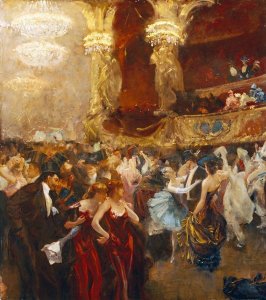 Charles Hermans - The Masked Ball at L'Opera