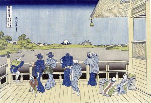 Hokusai - Sazai Hall of Five-Hundred-Rakan Temple
