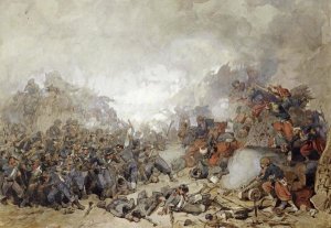 Charles Samuel Keene - Storming of Malakoff