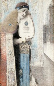 Fernand Khnopff - A Musician