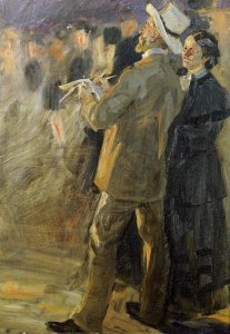 Peter Severin Kroyer - The Artist Laurits Tuxen