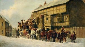 John Charles Maggs - Outside The George Inn