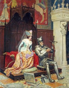 Jean Louis Ernest Meissonier - An Arthurian Legend