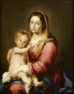 Bartolome Esteban Murillo - The Virgin and Child