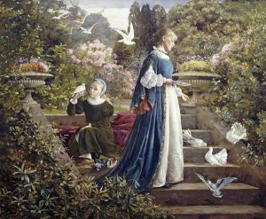 F. Sydney Muschamp - Feeding The Doves