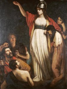 John Opie - Boadicea Haranguing The Britons