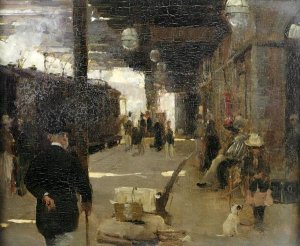 Walter Osborne - Hastings Railway Station