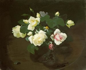 James Stuart Park - Yellow and Pink Roses