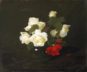 James Stuart Park - Yellow and Red Roses