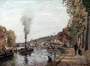 Camille Pissarro - The Seine at Marly