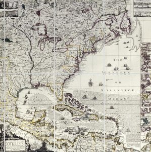 Henry Popple - A Map of The British Empire In America