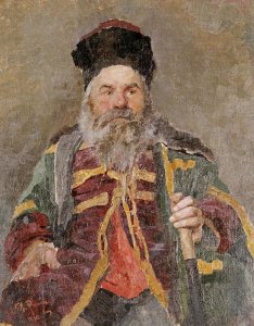 Ilia Efimovich Repin - Portrait of a Cossack Nobleman