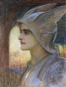 Sir William Blake Richmond - St Joan of Arc