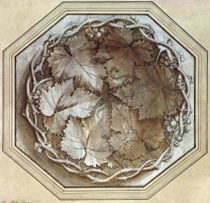 Giulio Il Romano - Design For a Fruit Bowl