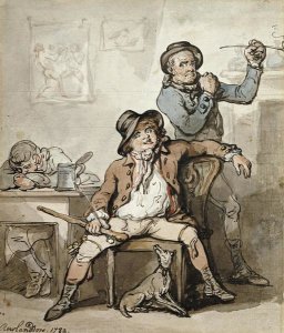 Thomas Rowlandson - A Brace of Blackguards