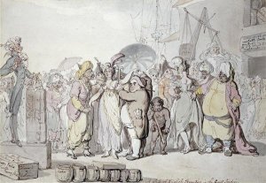 Thomas Rowlandson - A Sale of English Beauties