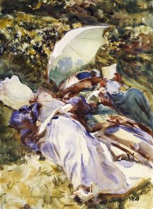 John Singer Sargent - The Green Parasol