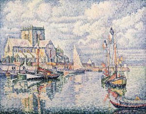 Paul Signac - Le Port De Barfleur