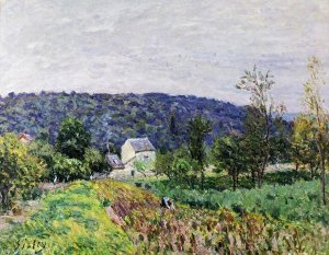 Alfred Sisley - Hills Surrounding Paris