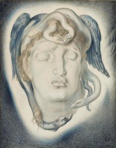 Simeon Solomon - The Head of Medusa