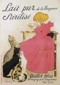 Theophile Steinlen - Pure Sterilized Milk