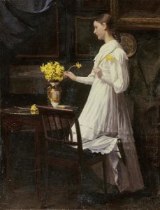 Carl Thomsen - Arranging Daffodils