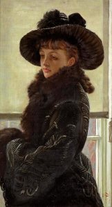 James Jacques Tissot - Mavourneen, Portrait of Kathleen Newton