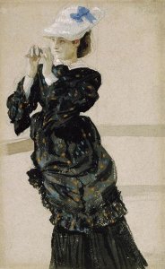 James Jacques Tissot - The Captain's Daughter