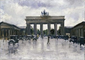 Lesser Ury - The Brandenburg Gate