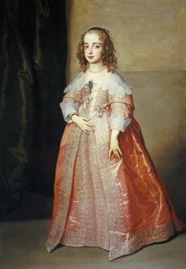 Sir Anthony Van Dyck - Portrait of Mary, Princess Royal