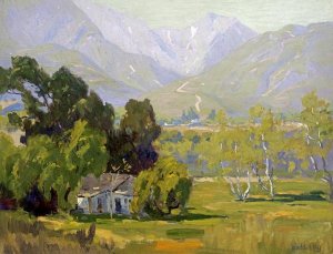 Elmer Wachtel - Canyon Near Ojai