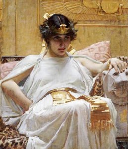 John William Waterhouse - Cleopatra